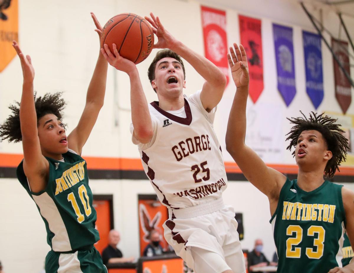 Photos: Huntington vs. George Washington, boys basketball ...