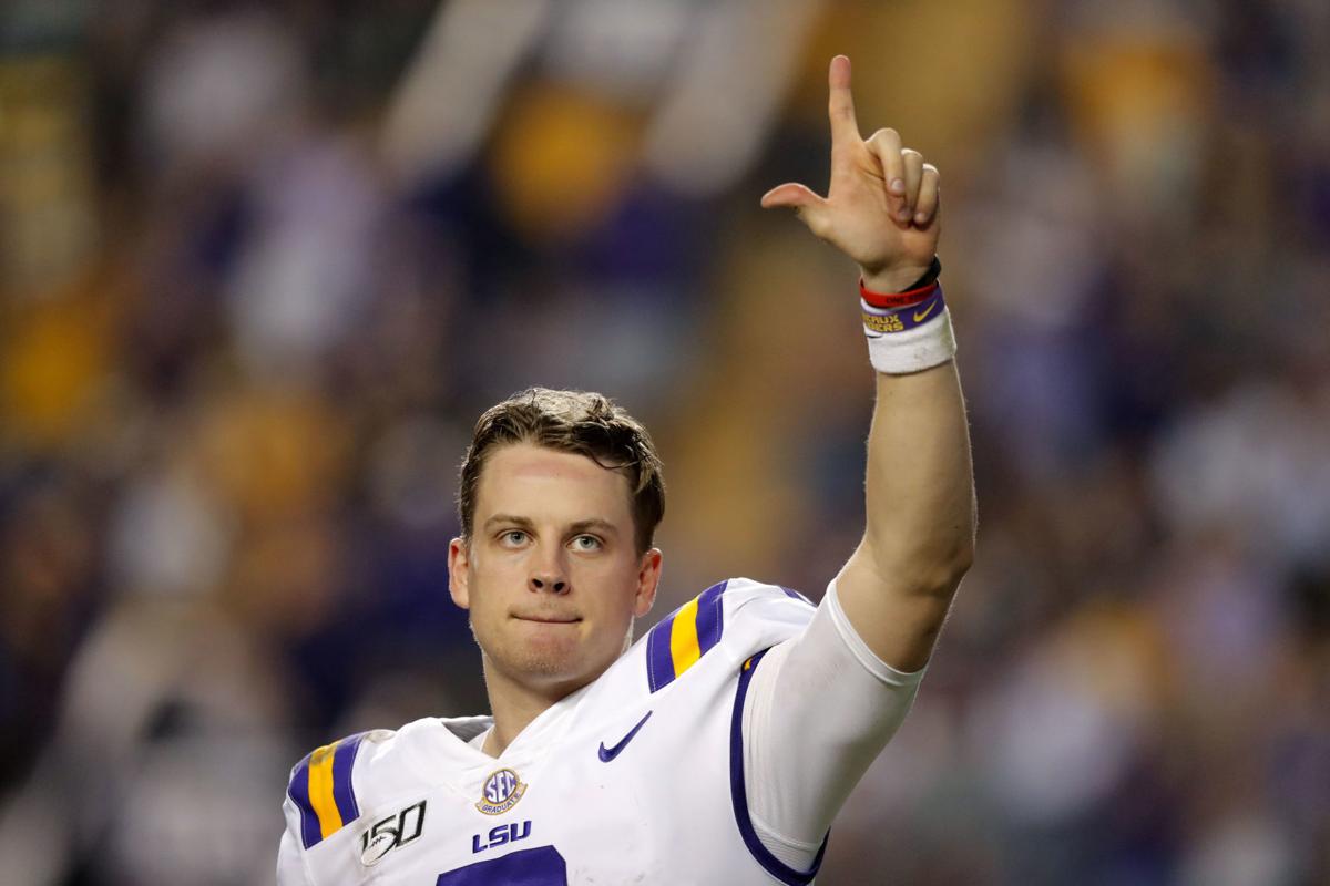 2020 NFL DRAFT: LSU QB Joe Burrow selected No. 1 overall by