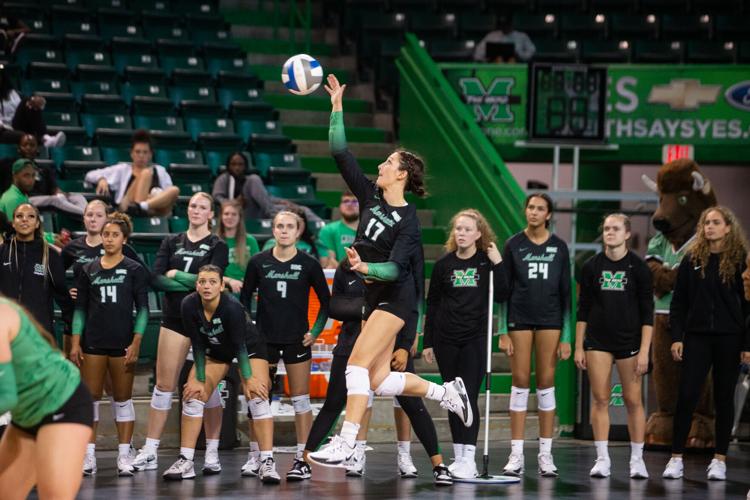 Photos Marshall volleyball team takes on ODU Multimedia herald