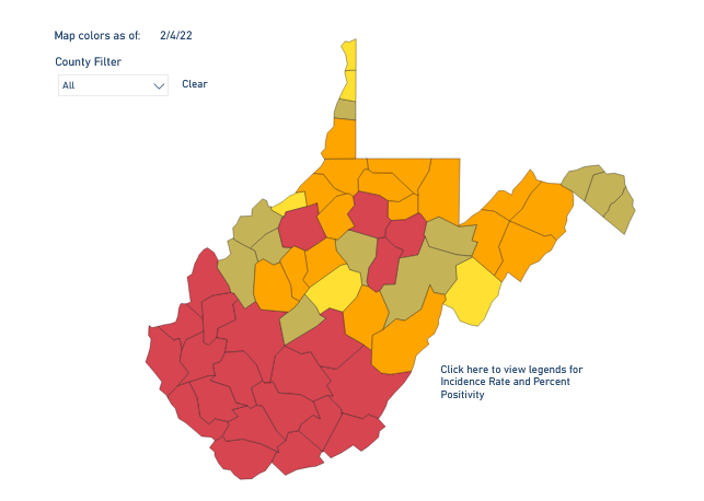 Over 3,700 new COVID cases reported in West Virginia | Coronavirus ...