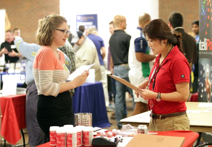 Hundreds of college students attend Marshall career expo | News ...