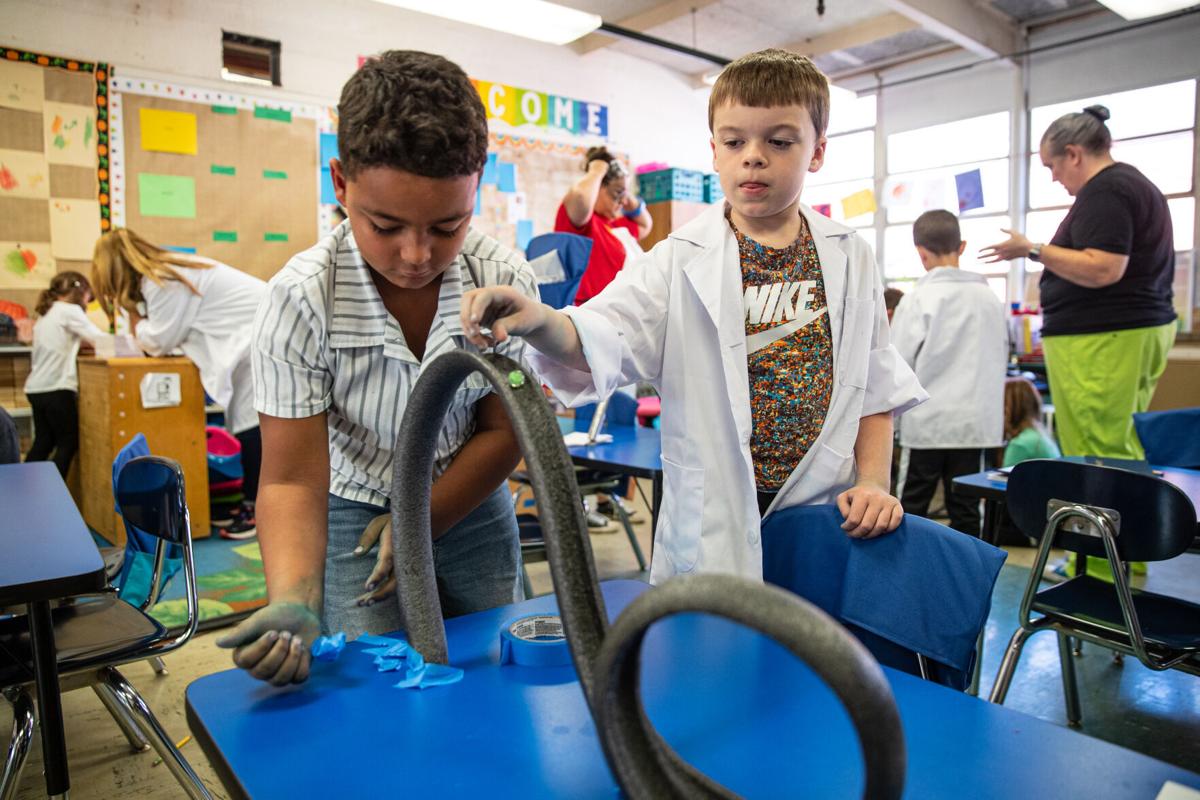 HiteSaunders Elementary students go mad for science event News