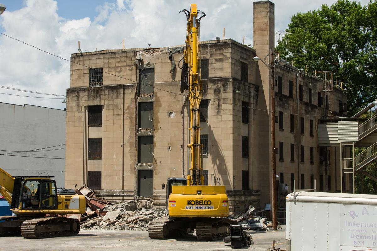 Demolition of Cabell jail begins News