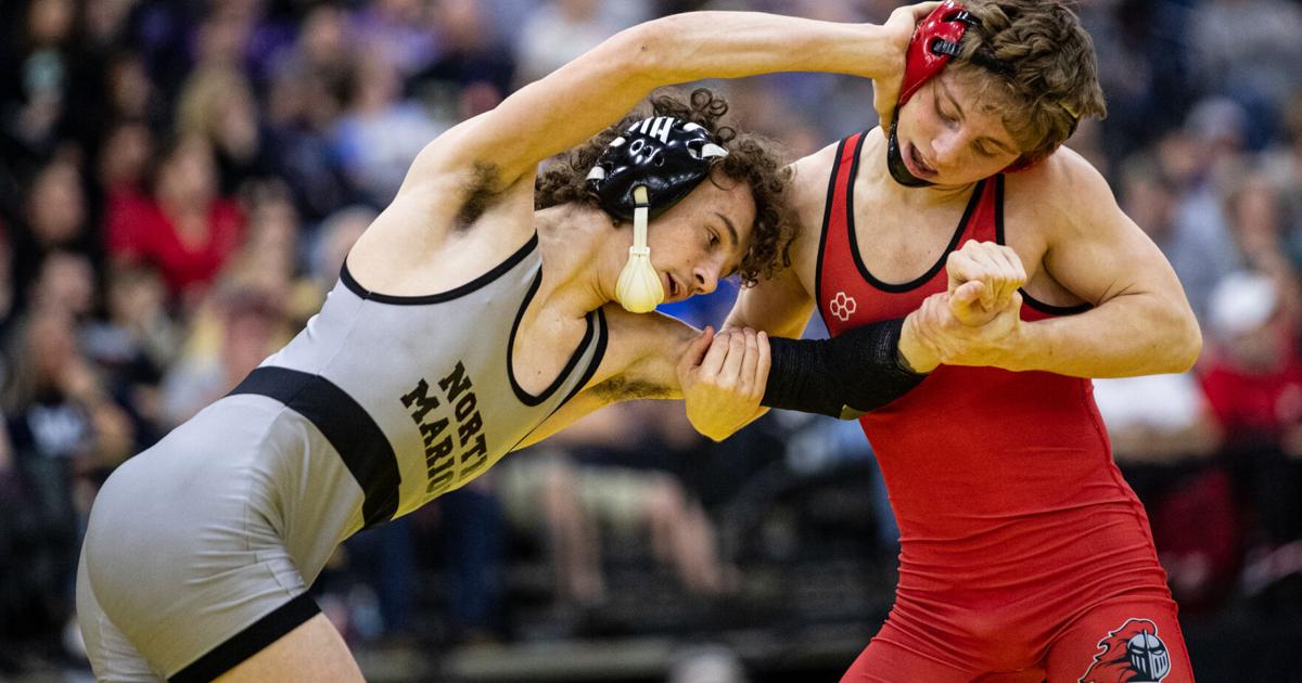 Photos WV State High School Wrestling Tournament, Saturday