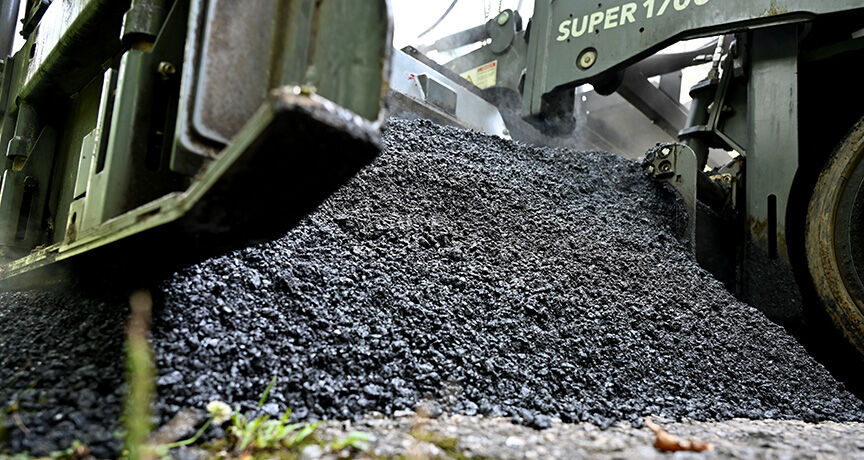 WVDOH paving Poca River Road in Putnam County as part of statewide ...