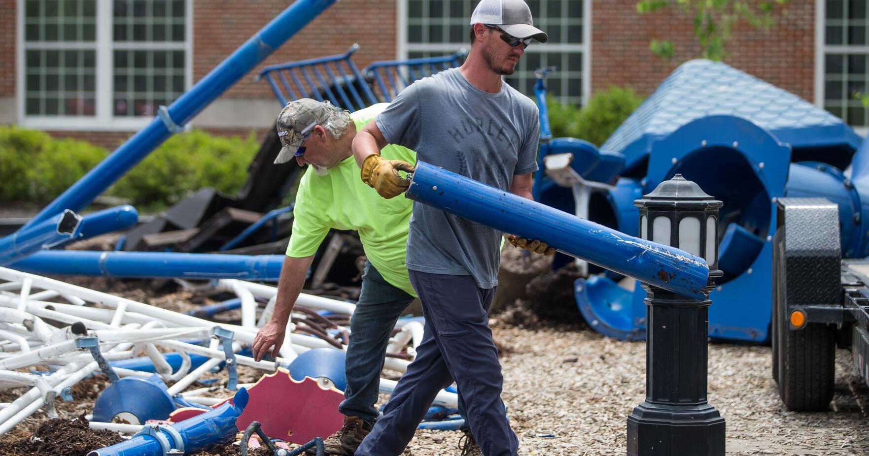 Demolition begins for Southside's playground equipment | News - Vimarsana News