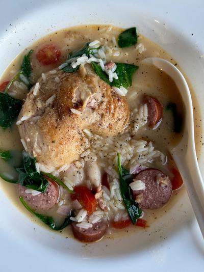Chicken and Andouille Soup