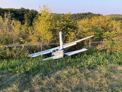 Plane crash Sunday, Sept. 15, 2024 courtesy photo from airport.jfif