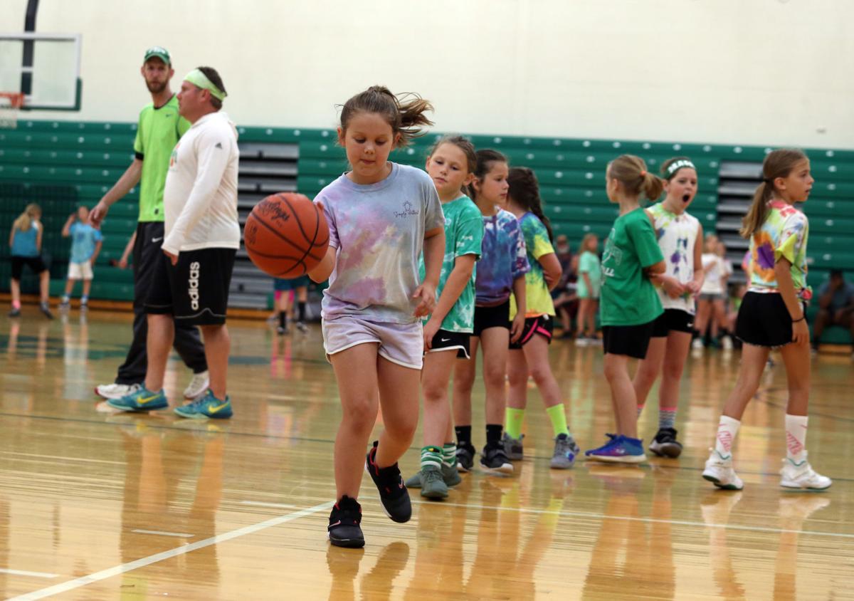 Huge Turnout At Fairland Girls Hoops Camp Youth Sports Herald
