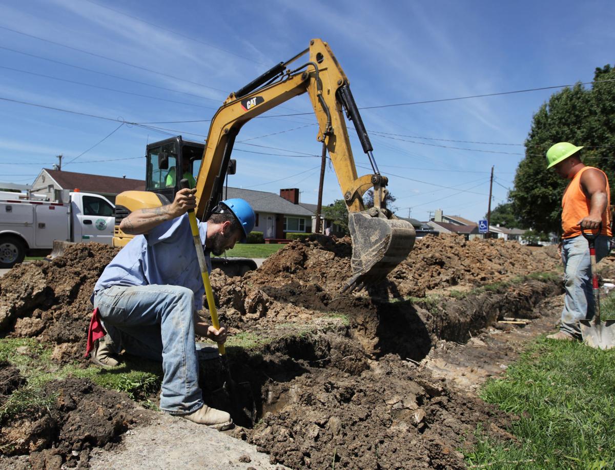Photos Water Main Work in Kenova Multimedia