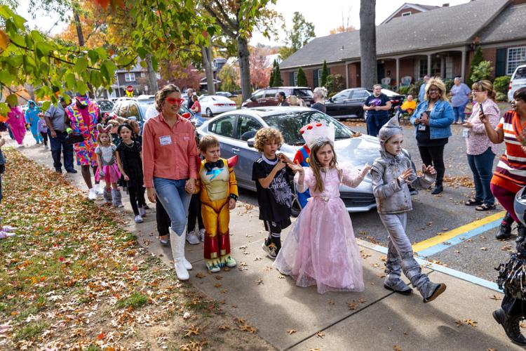 Southside students take Halloween practice run with school parade