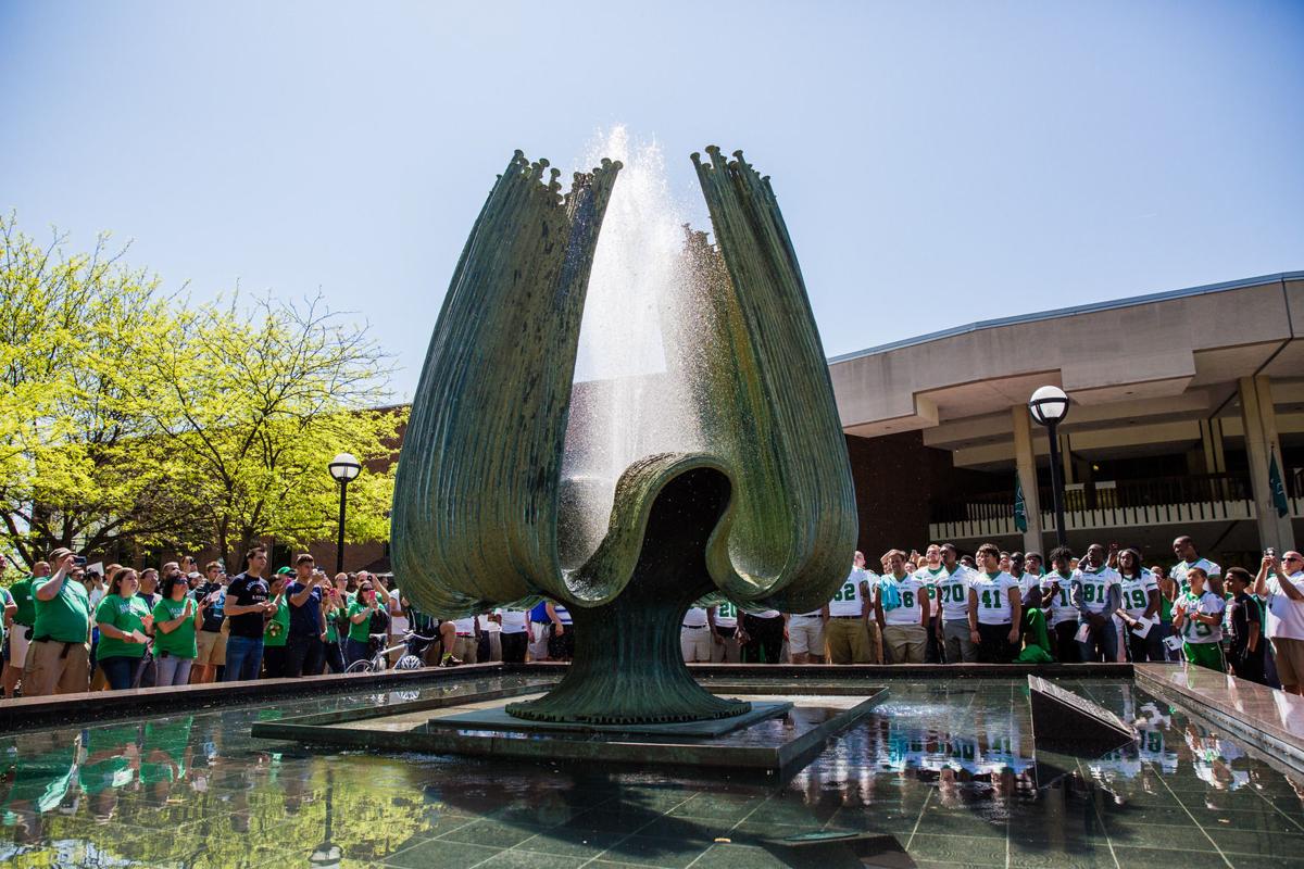 Gallery Spring 2014 Memorial Fountain Service Photos Marshall Sports