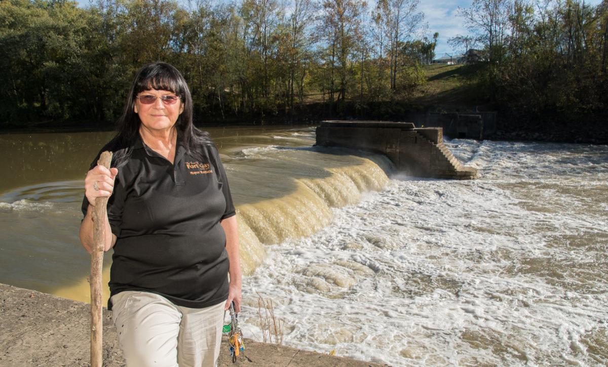 Mayor sees tourism potential in historic Fort Gay lockanddam complex