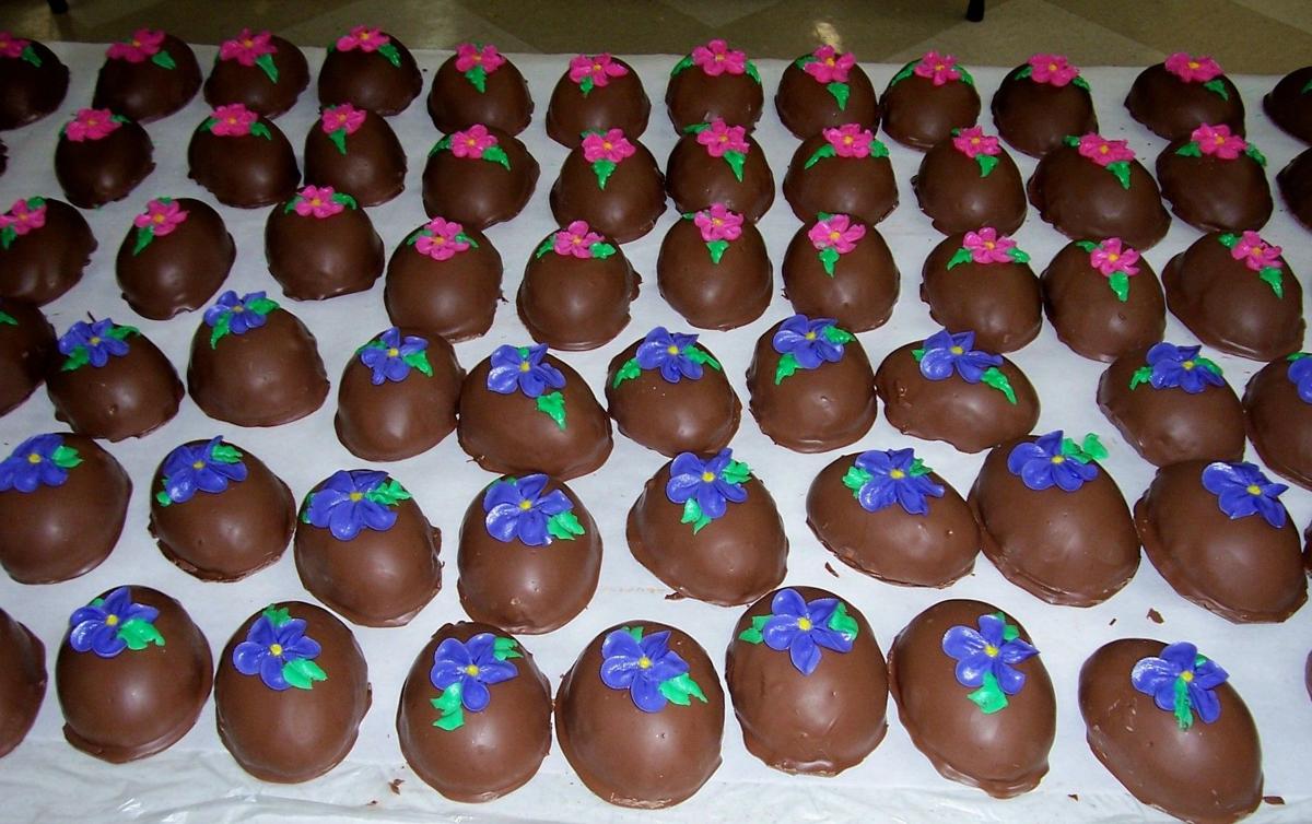 Area churches get busy making peanut butter eggs for Easter Features
