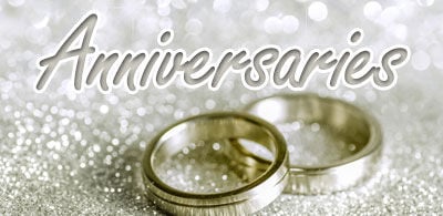 Wedding Anniversaries