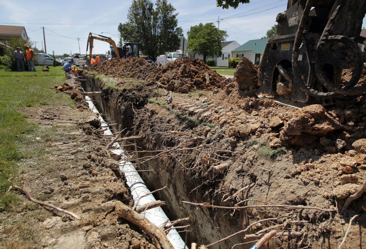 Photos Water Main Work in Kenova Multimedia