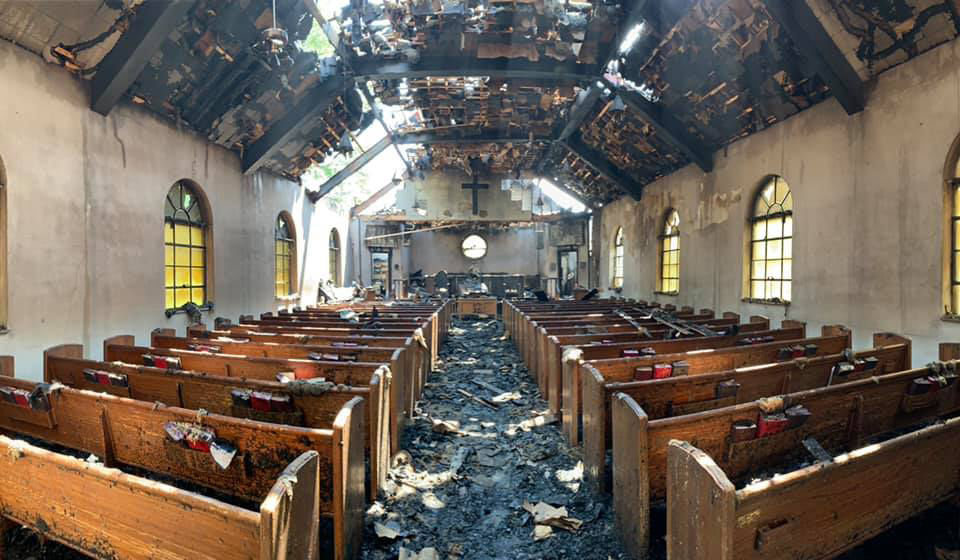Electrical issue suspected as cause of church fire in Wayne County