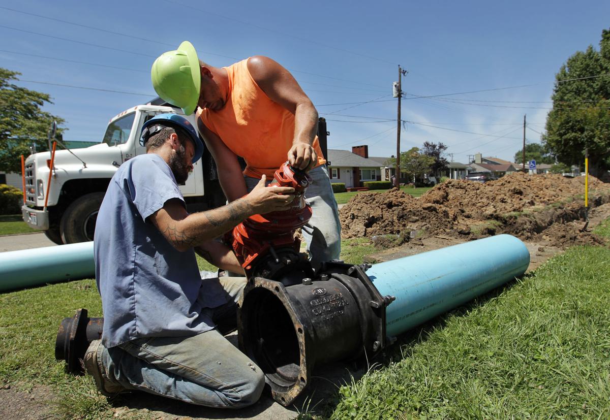 Photos Water Main Work in Kenova Multimedia