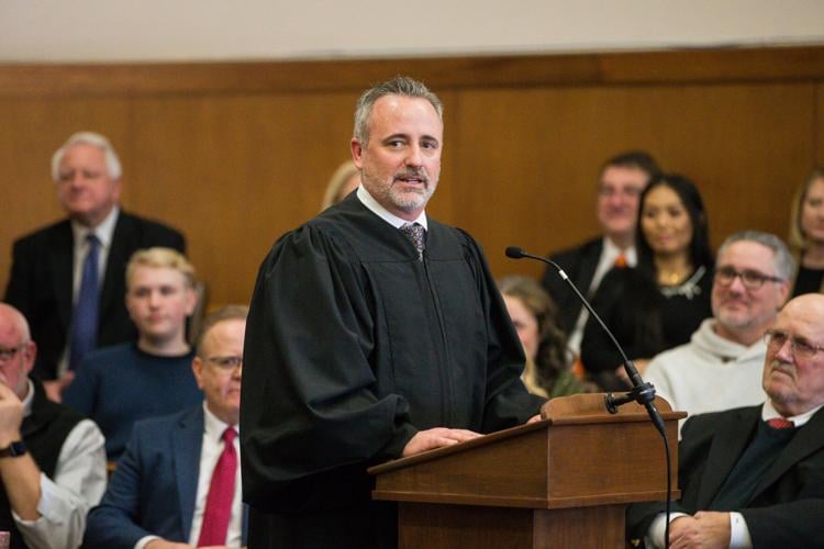 Chad Lovejoy sworn in as Sixth Judicial Circuit Court judge News