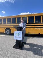 Kanawha County first to receive new model of all-electric school bus