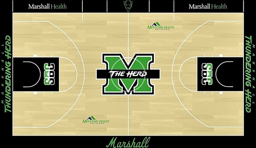 basketball court rendering
