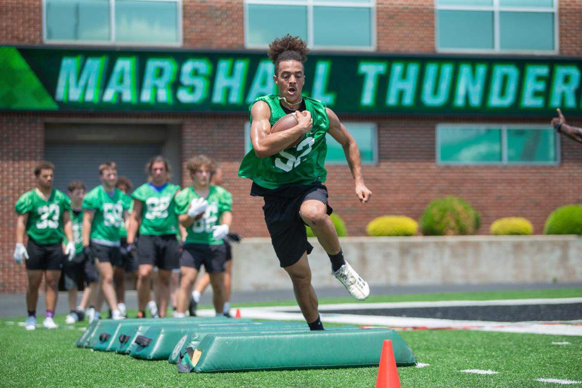 Photos Marshall football conducts first summer recruiting camp