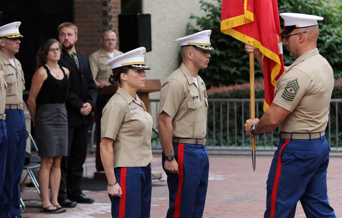 Marine Corps Change Command Ceremony Observe - ocean wildlife