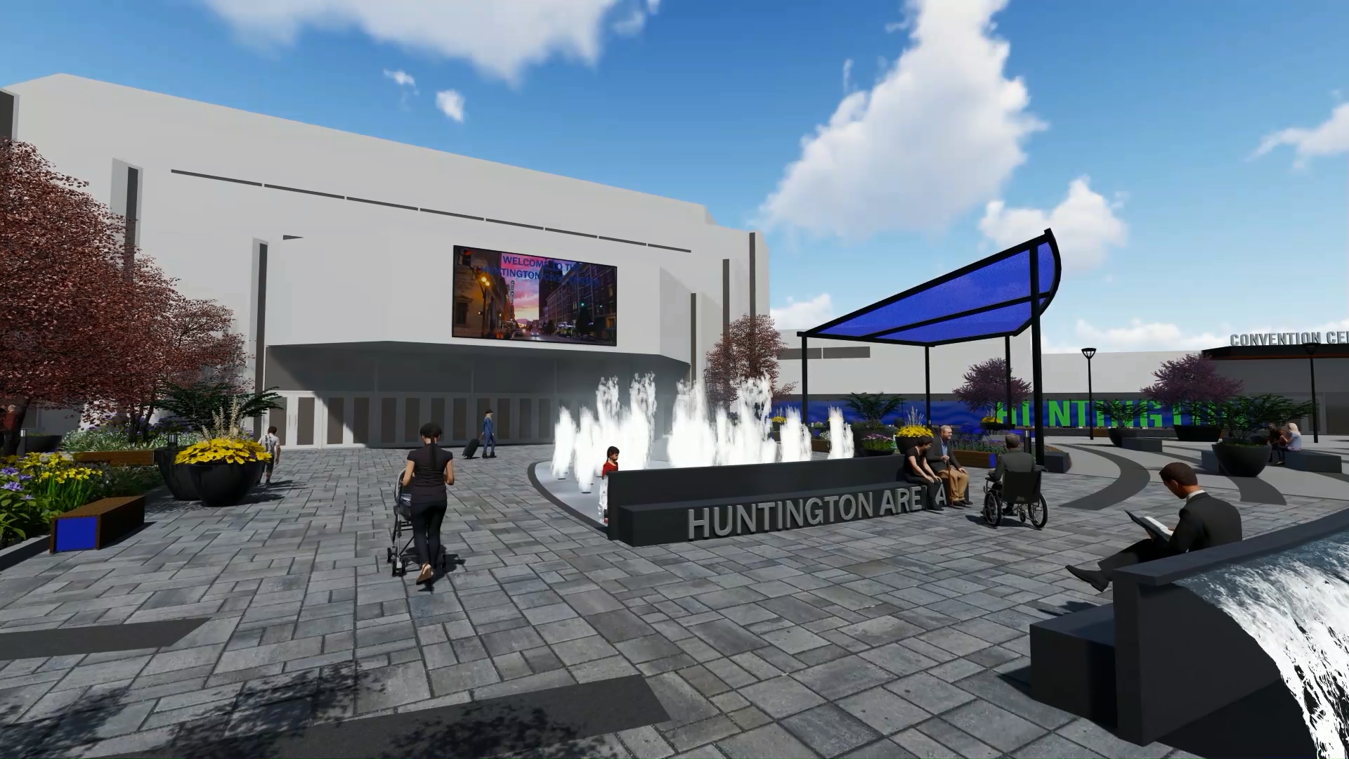 Video Rendering Of Proposed Big Sandy Superstore Arena