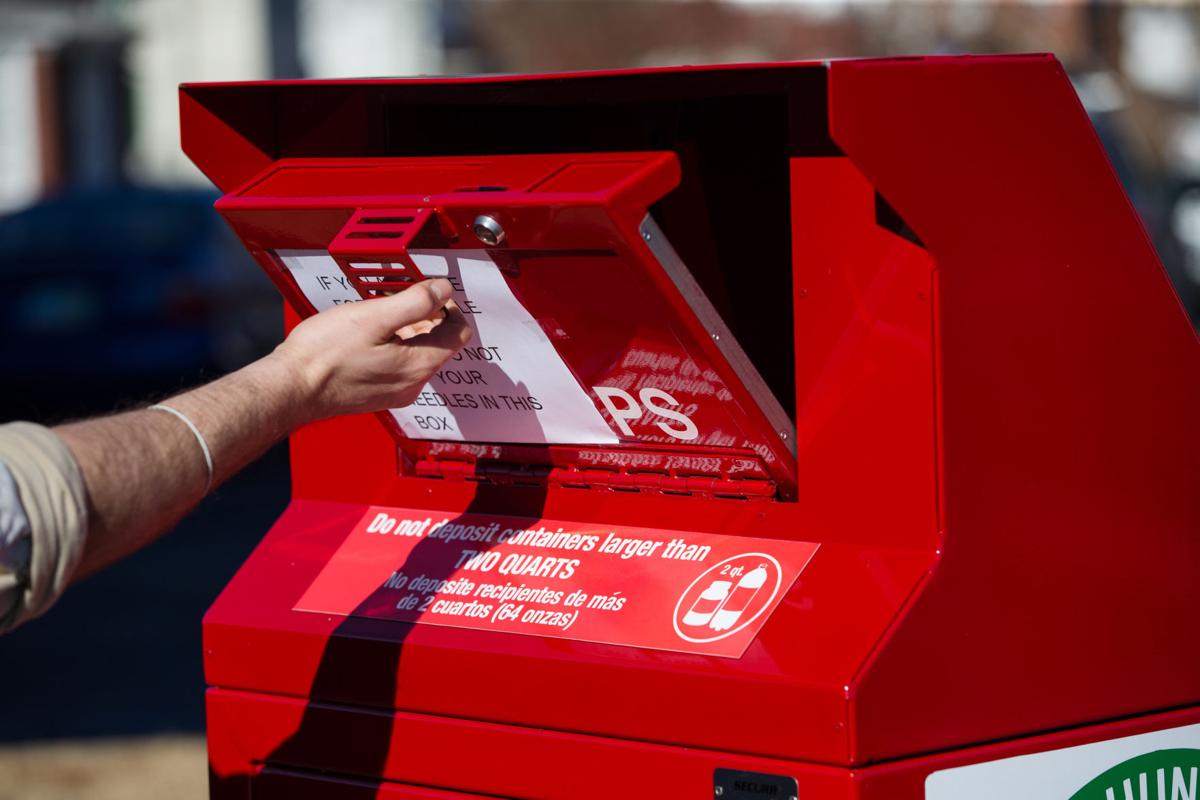 Anonymous needle dropoff installed in Huntington News herald