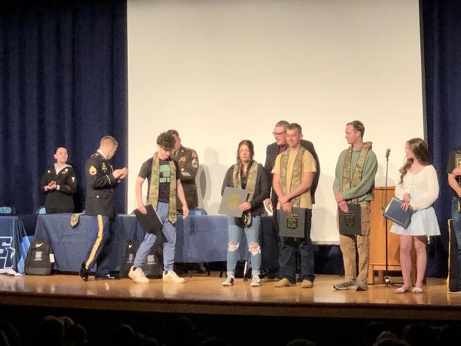 Spring Valley High School honors seniors though Military Signing ...