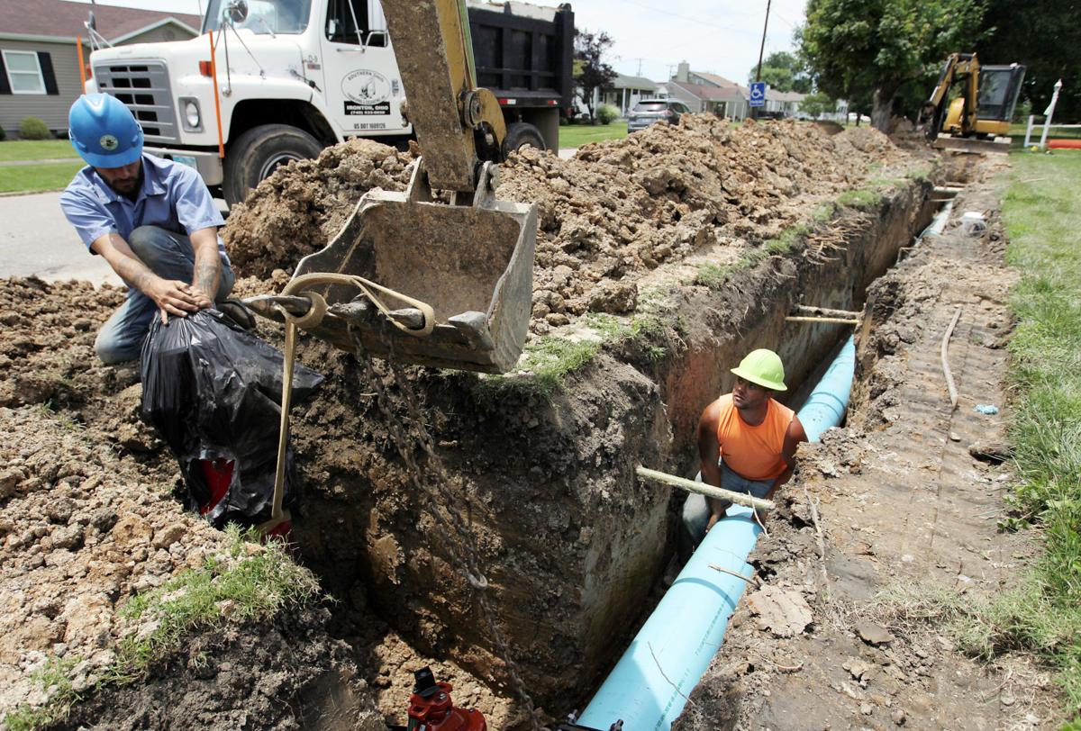 Photos Water Main Work in Kenova Multimedia