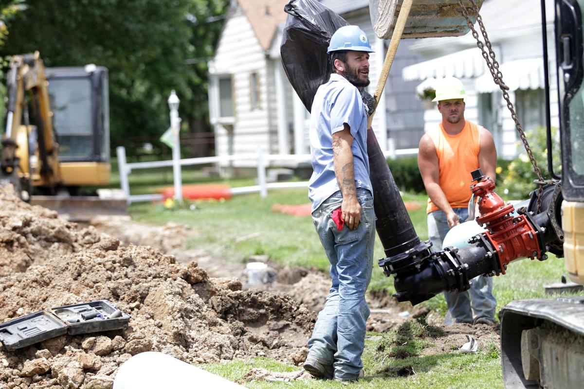 Photos Water Main Work in Kenova Multimedia