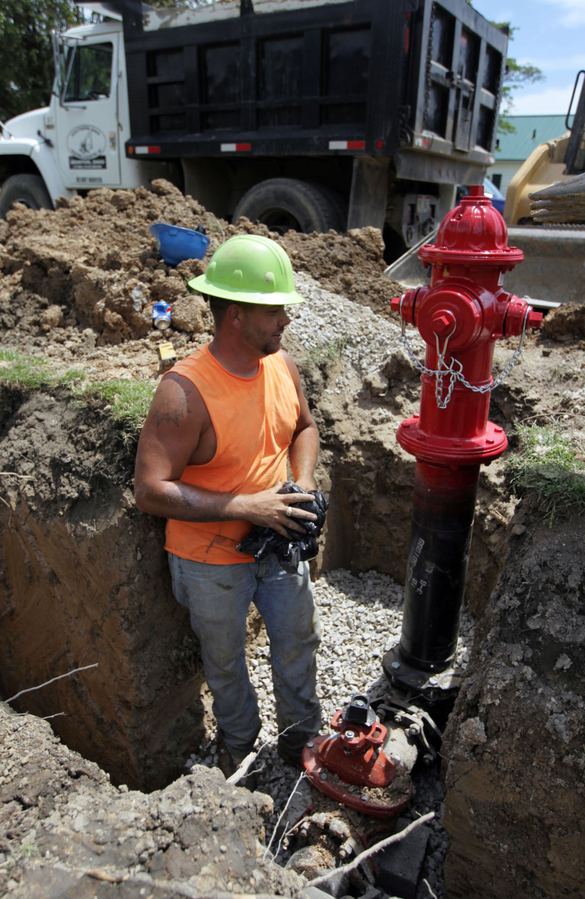 Photos Water Main Work in Kenova Multimedia