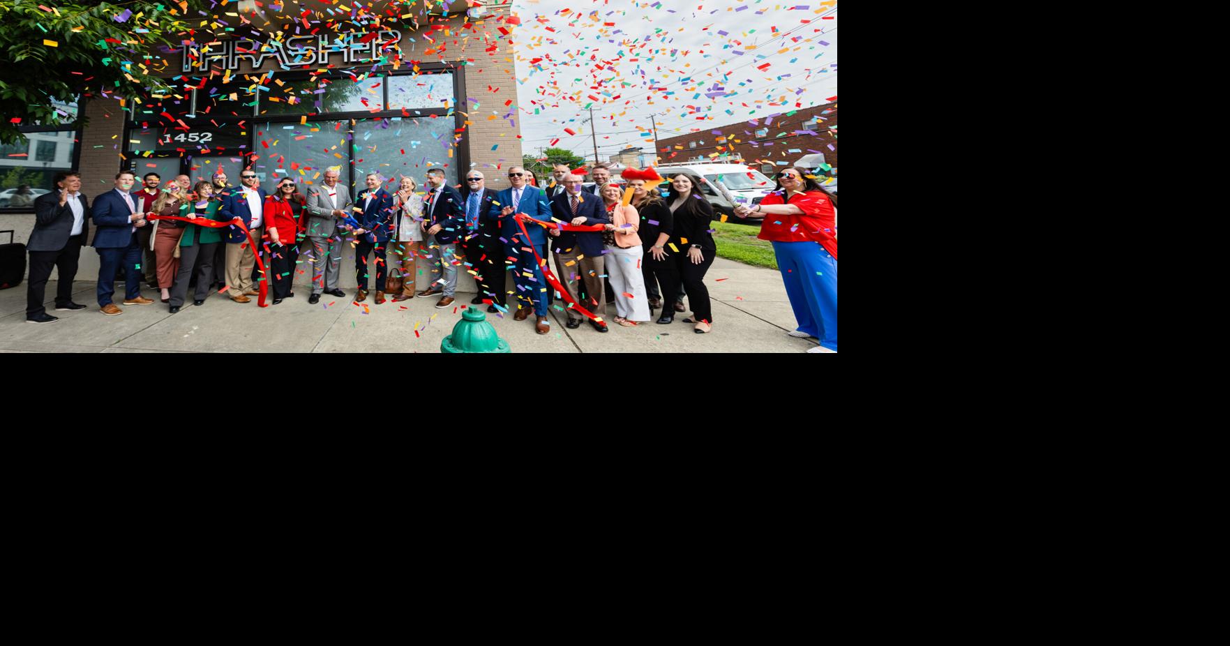 Architectural, engineering firm cuts ribbon on new office
