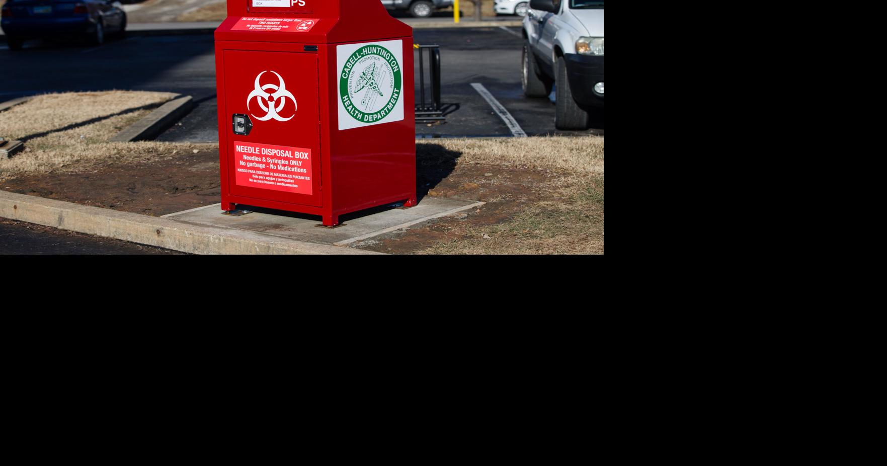 Anonymous needle dropoff installed in Huntington News herald