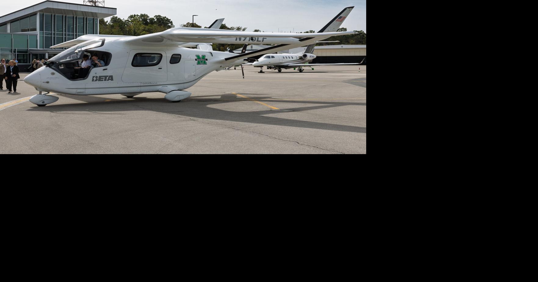 BETA Technologies showcases Alia CX300 at West Virginia airport with new charging station