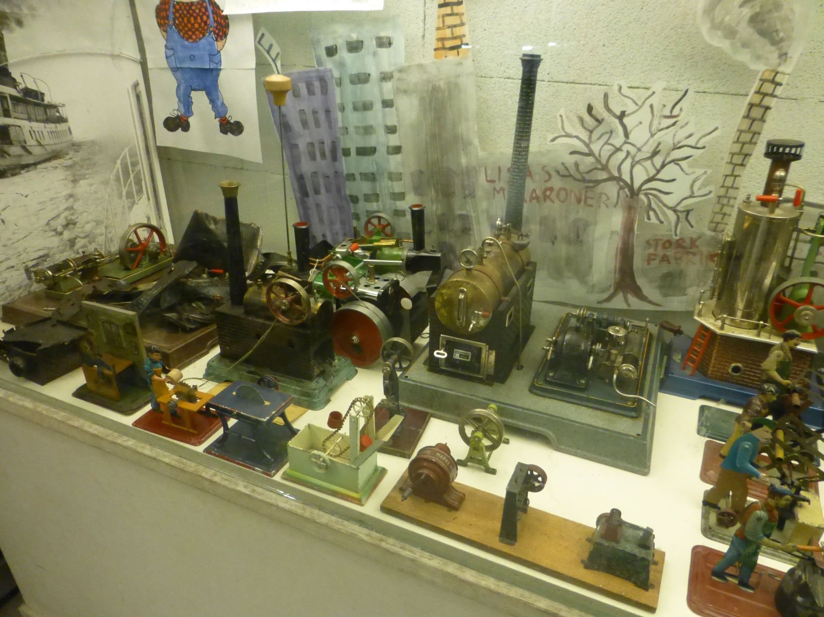 antique steam toys