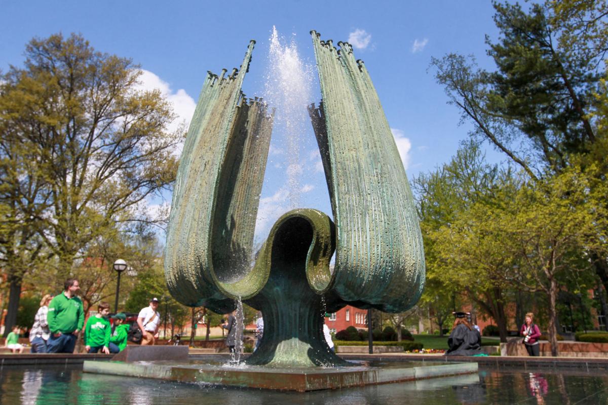 Photos Marshall Spring Fountain Ceremony 2018 Marshall Crash