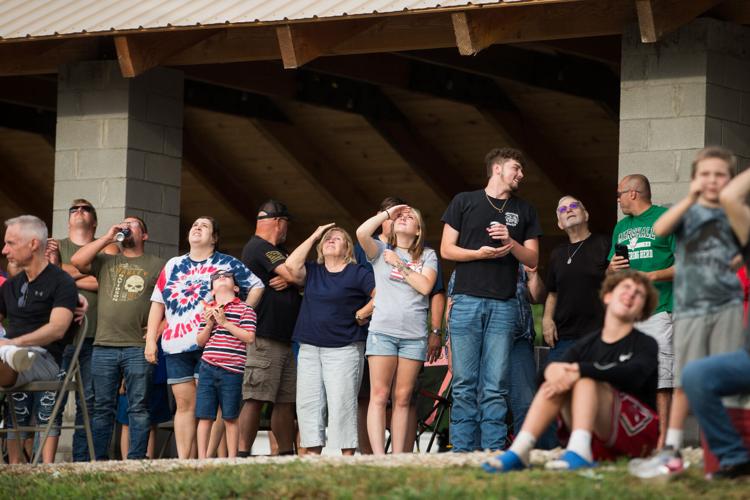 Photos: WV Sky Divers land at Fly In Cafe during 4th of July ...