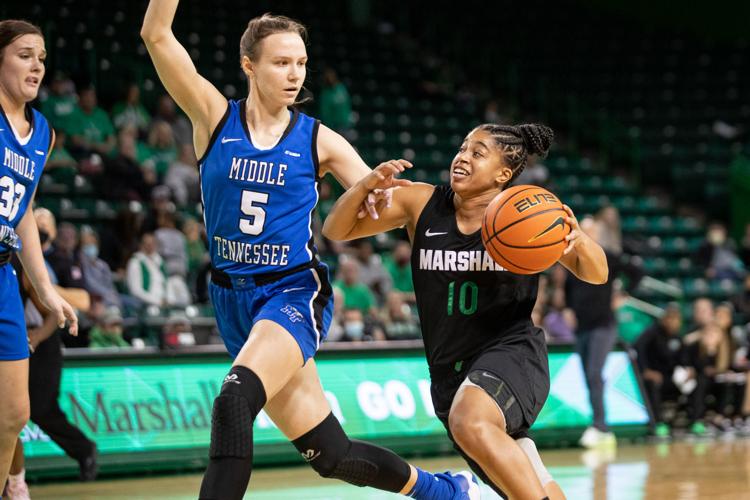Photos: Marshall vs. Middle Tennessee, women's basketball ...