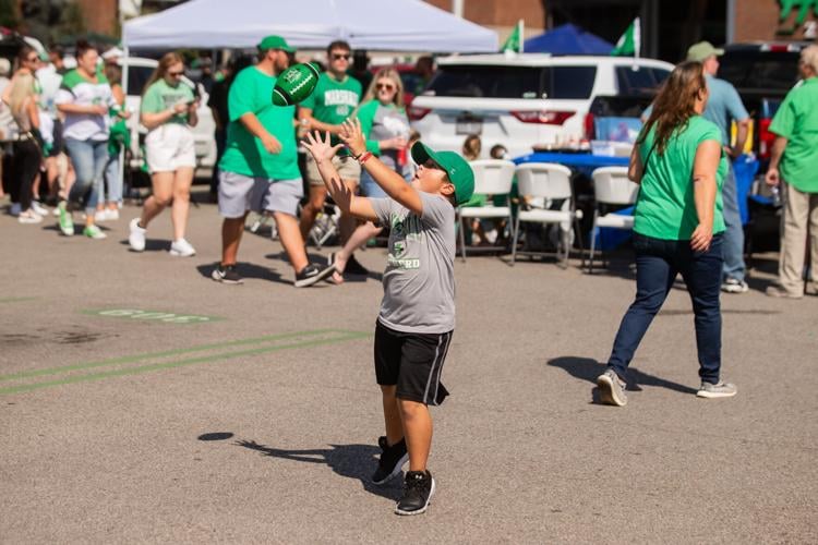Photos Marshall fans tailgate for ODU game day Multimedia herald