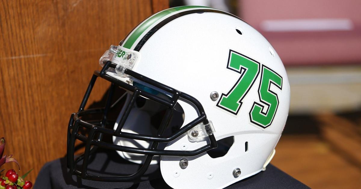 Marshall to wear '75' helmets for rest of season | News | herald-dispatch.com Marshall to wear '75' helmets for rest of season | News | herald-dispatch.com