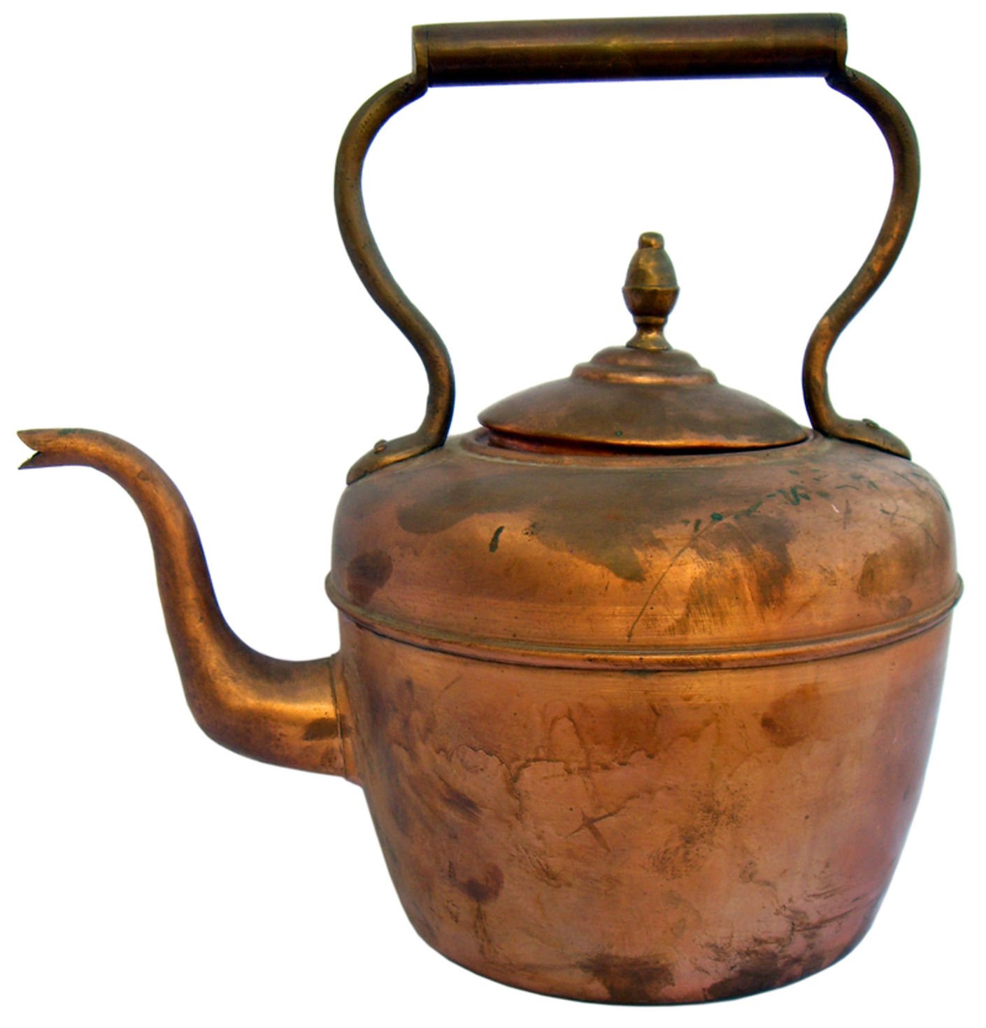 antique copper tea kettle value