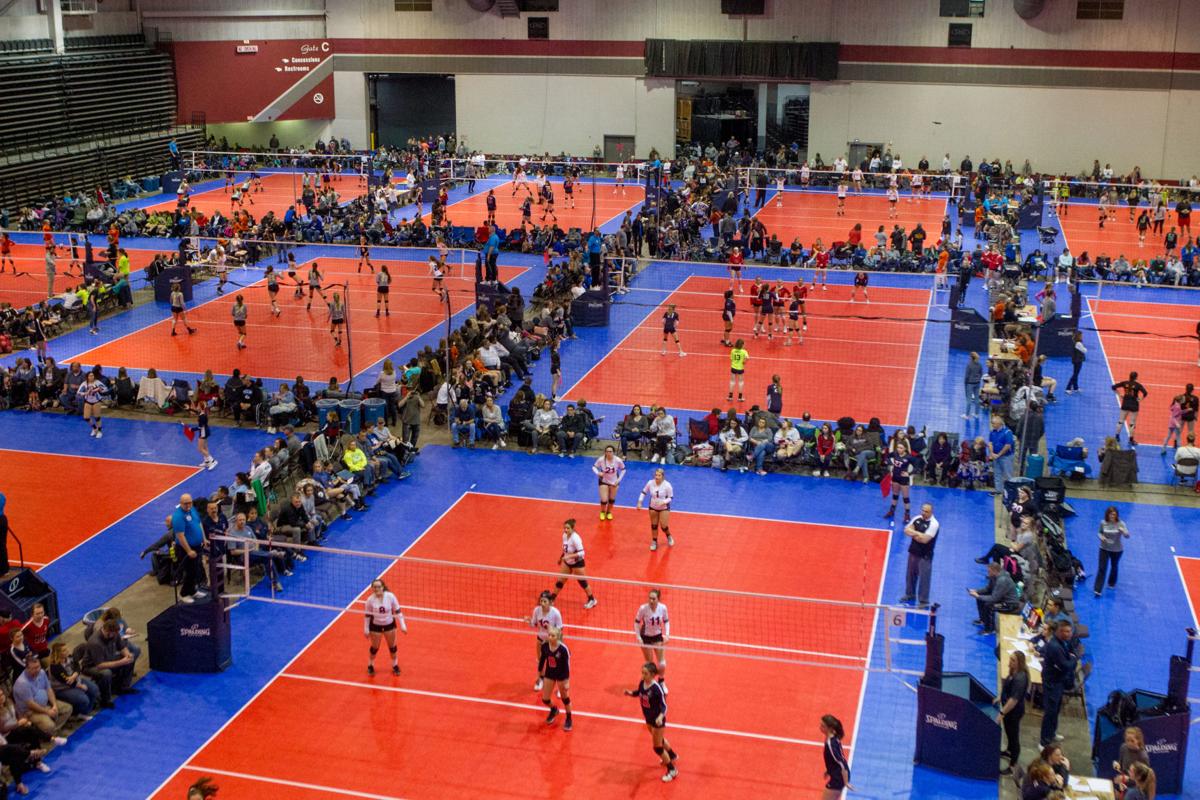 Spikefest brings a thousand volleyball players to arena News herald