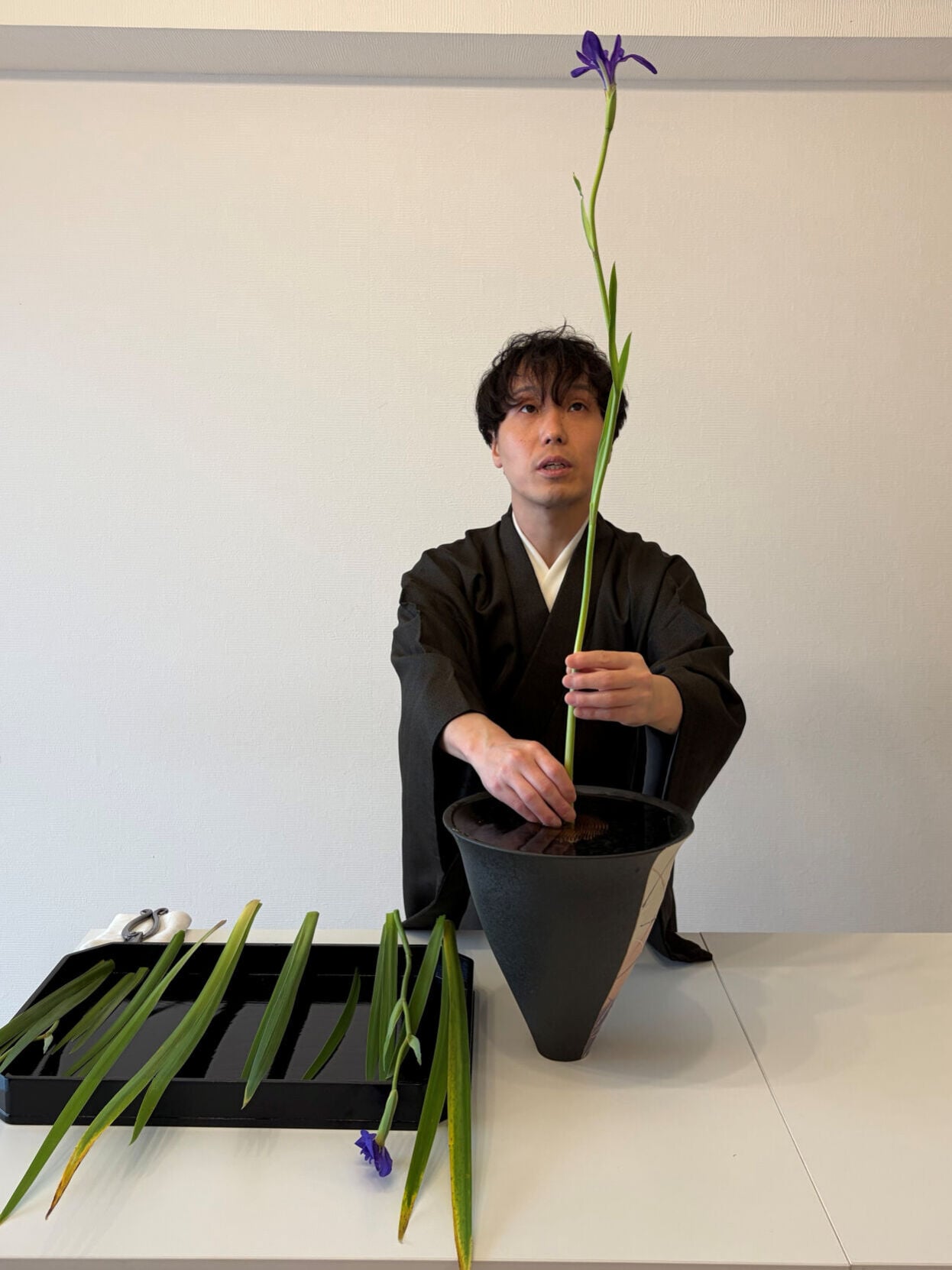 The centuries-old Japanese art of ikebana draws those seeking calm