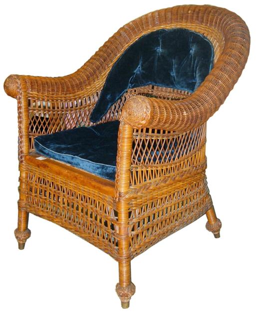 Heywood Wakefield Antique Wicker Furniture