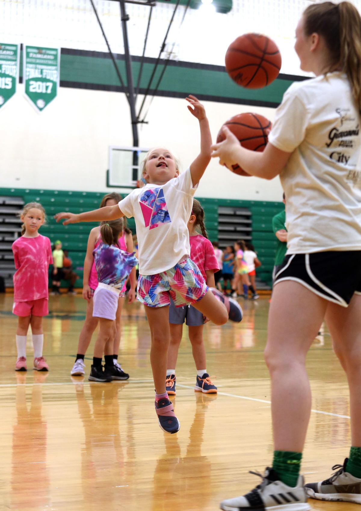 Huge Turnout At Fairland Girls Hoops Camp Youth Sports Herald
