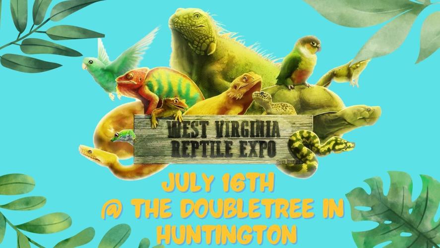 The West Virginia Reptile Expo is coming to downtown Huntington Sunday