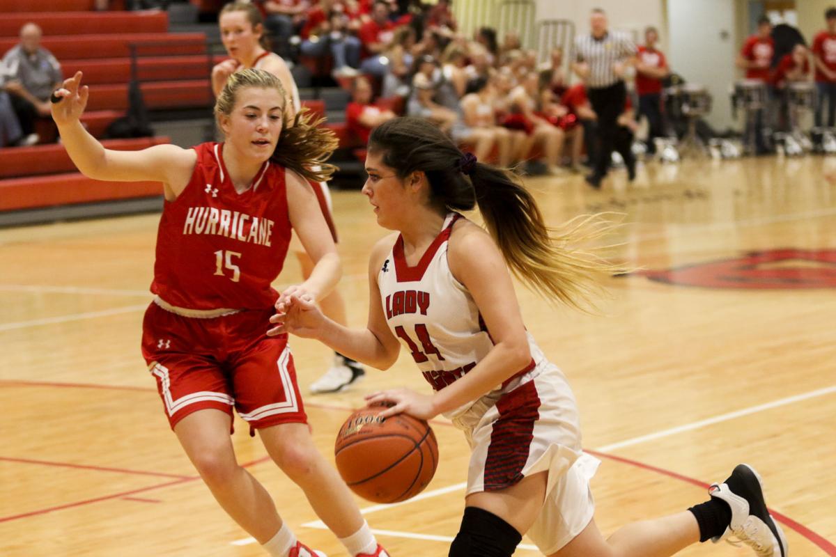 Midland Girls Win Defensive Battle Over Hurricane 40 26 High