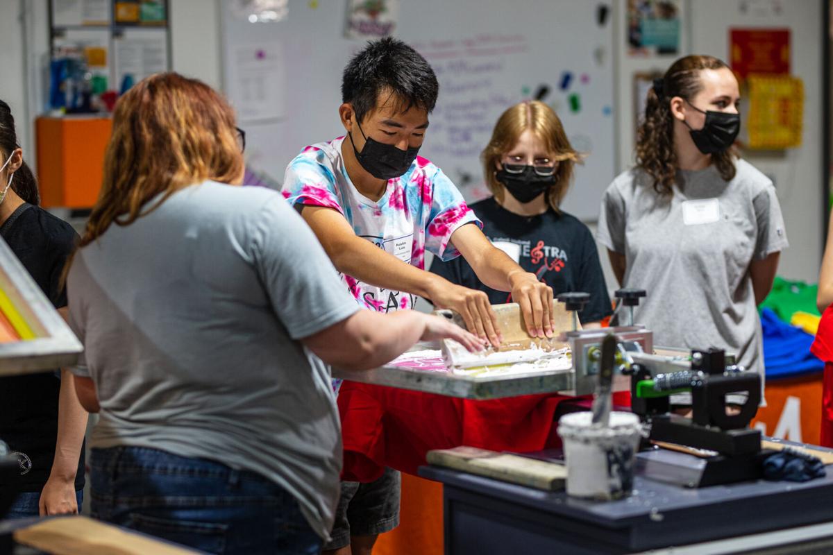 Photos West Virginia Governor’s School for the Arts students visit